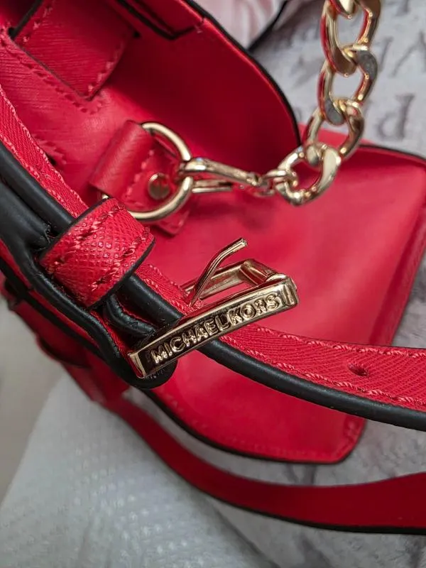 Geantă de mână Michael Kors | Corai, Piele naturală - Image 7