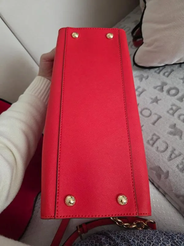 Geantă de mână Michael Kors | Corai, Piele naturală - Image 8