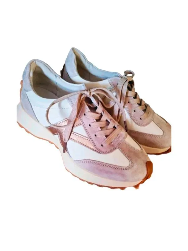 Sneakers Angel Blue EU 38 | Roz, Piele naturală