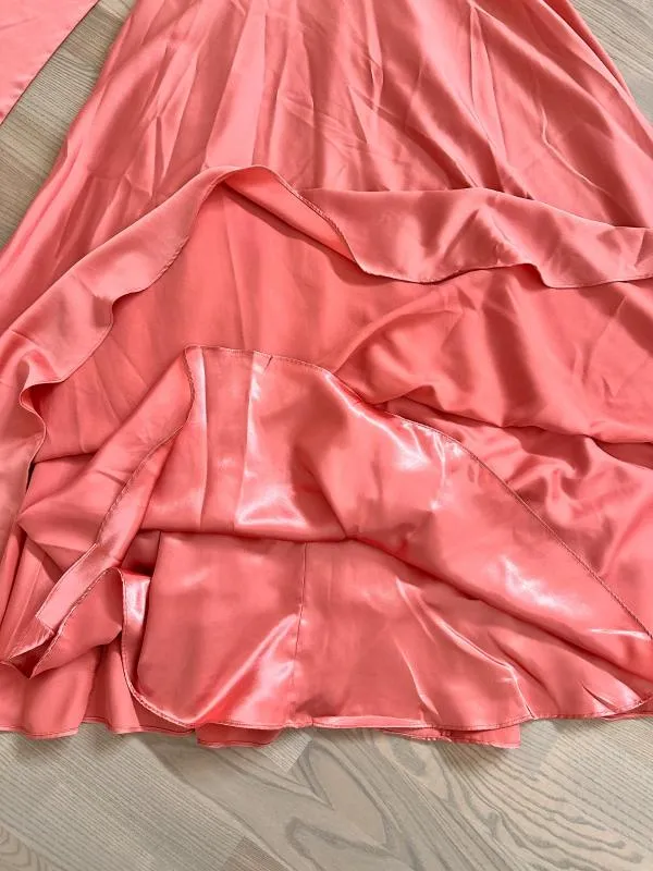 Rochie de seară Jake*s EU 36 | Corai, Maxi, Bretele subțiri, Monocrom, Poliester - Image 11