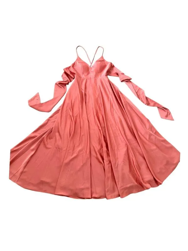 Rochie de seară Jake*s EU 36 | Corai, Maxi, Bretele subțiri, Monocrom, Poliester