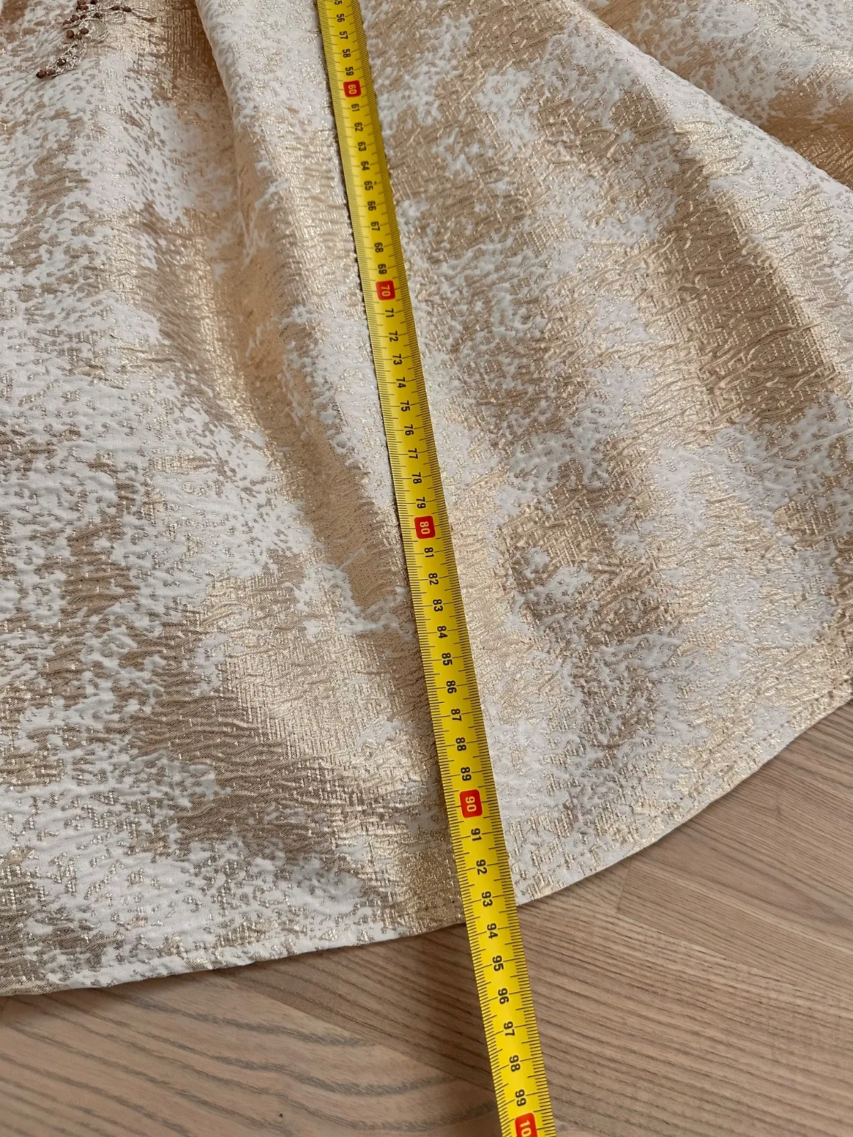 Rochie de seară Piyamor EU 38 | Bej, Midi, Fără mâneci, Broderie, Poliester - Image 10