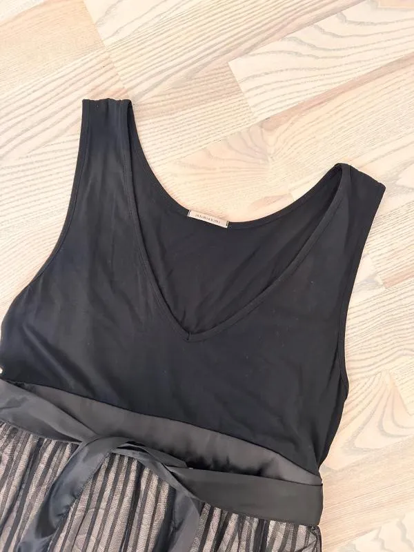 Rochie fit & flare Intimissimi S | Negru, Mini, Fără mâneci, Dantelă - Image 10