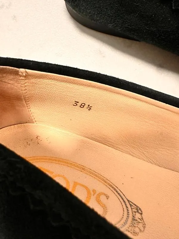 Mocasini Tod's EU 38.5 | Verde, Piele întoarsă Suede - Image 8