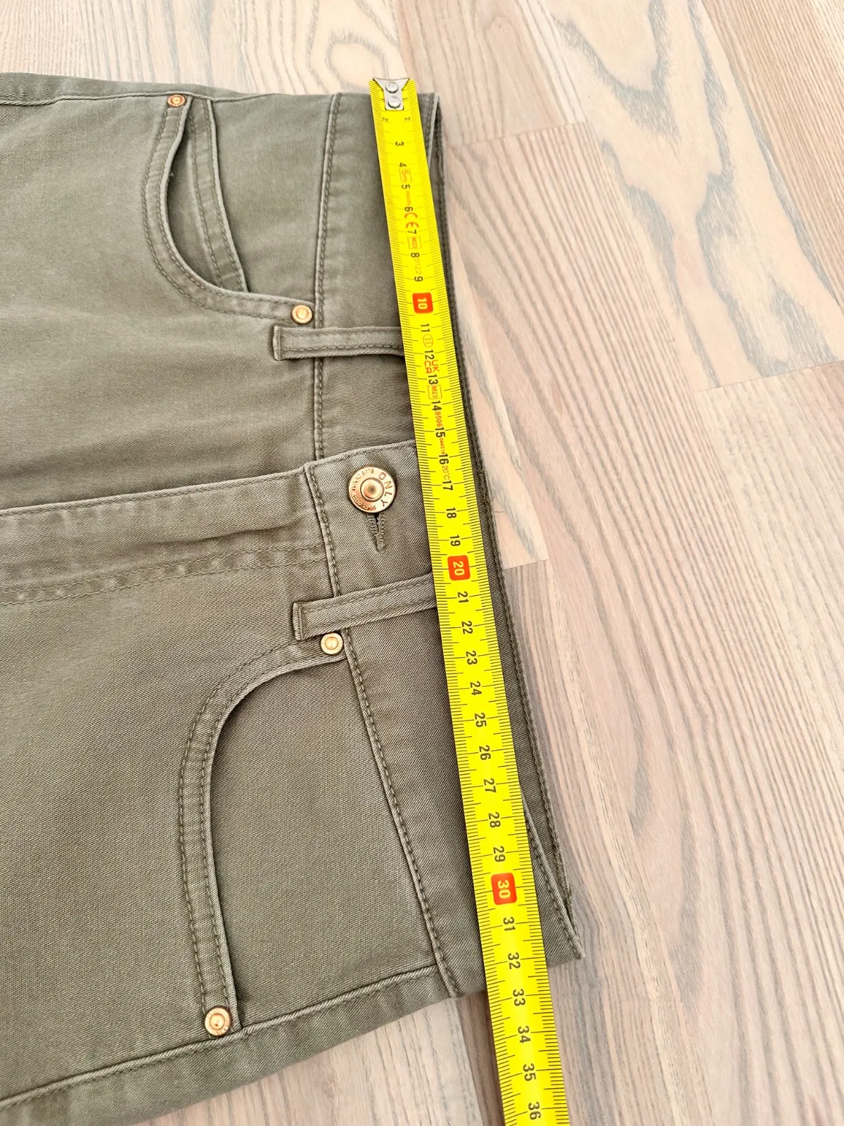 Fustă din denim Only S | Khaki, Midi, Denim - Image 7