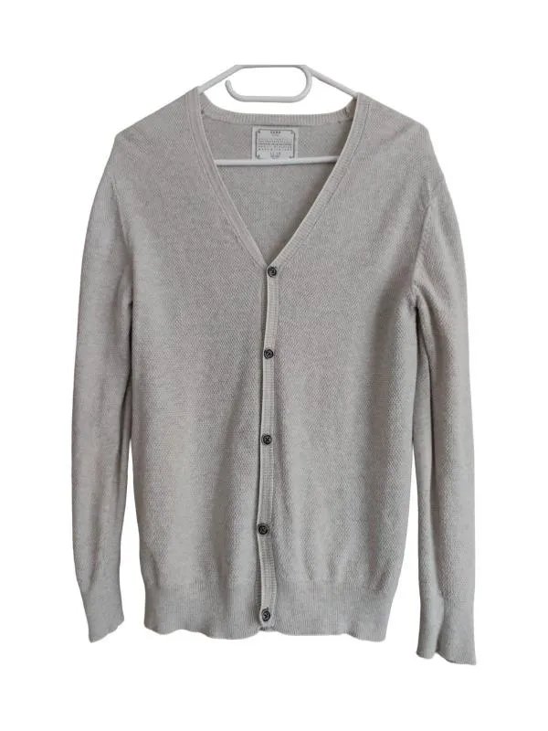 Cardigan Zara Băieți | Bej, Monocrom, Bumbac