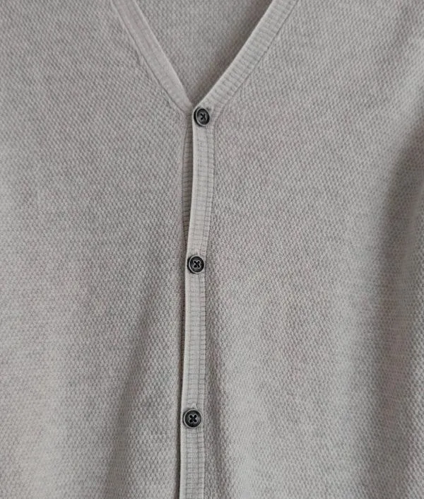 Cardigan Zara Băieți | Bej, Monocrom, Bumbac - Image 3