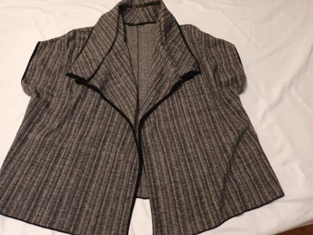 Cardigan Hugo Boss L | Gri, Lână - Image 3