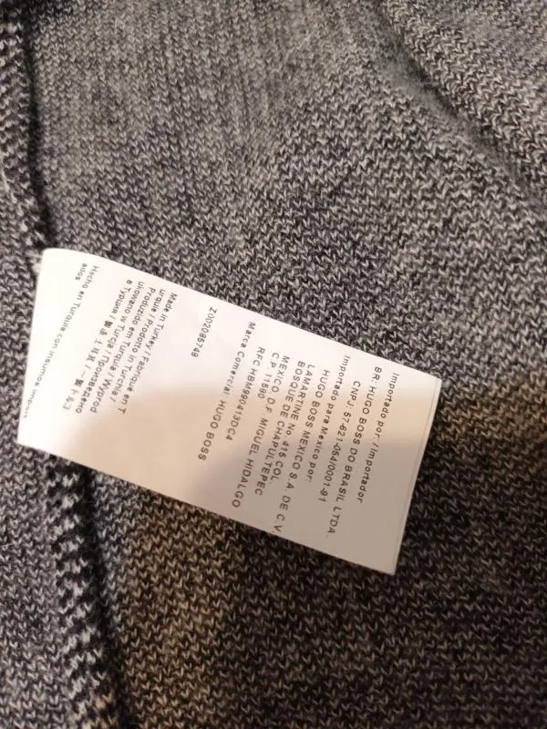 Cardigan Hugo Boss L | Gri, Lână - Image 7