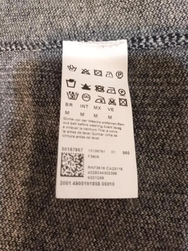 Cardigan Hugo Boss L | Gri, Lână - Image 8