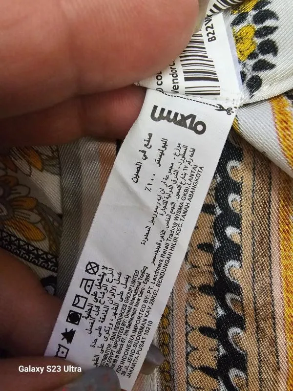 Rochie casual Max L | Multicolor, Maxi, Mânecă lungă, Oriental & Paisley - Image 7