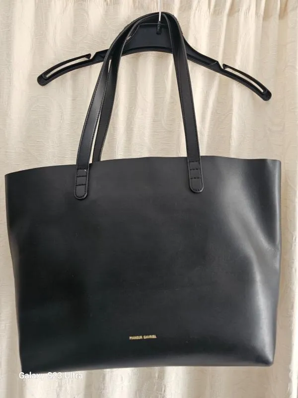 Geantă de mână Mansur Gavriel | Negru, Piele naturală - Image 2