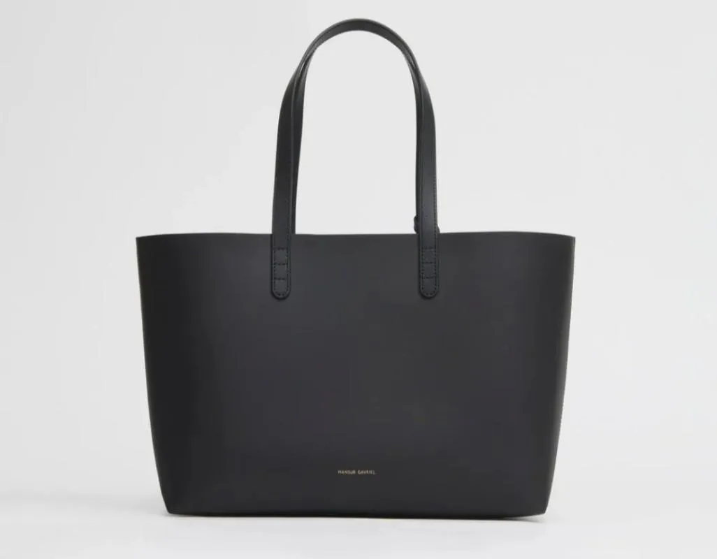 Geantă de mână Mansur Gavriel | Negru, Piele naturală - Image 5