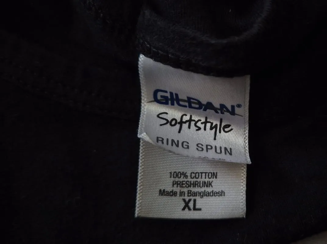 Maiou Gildan XL | Negru, Bumbac - Image 8