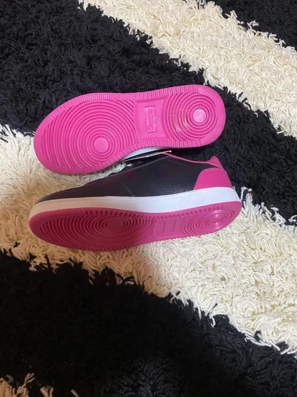 Sneakers Kappa EU 35 | Negru, Logo, Piele ecologică - Image 3