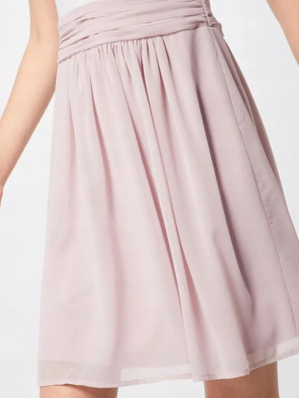 Rochie de ocazie ABOUT YOU EU 36 | Roz, Midi, Mânecă scurtă, Dantelă - Image 5