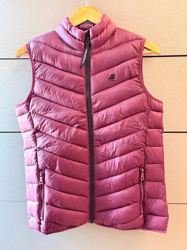Vestă U.S. Grand Polo S | Burgundy, Fără glugă - Image 2