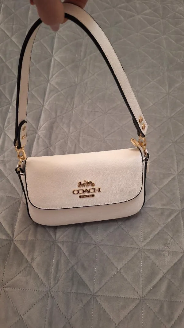 Geantă crossbody Coach | Alb, Piele ecologică - Image 2