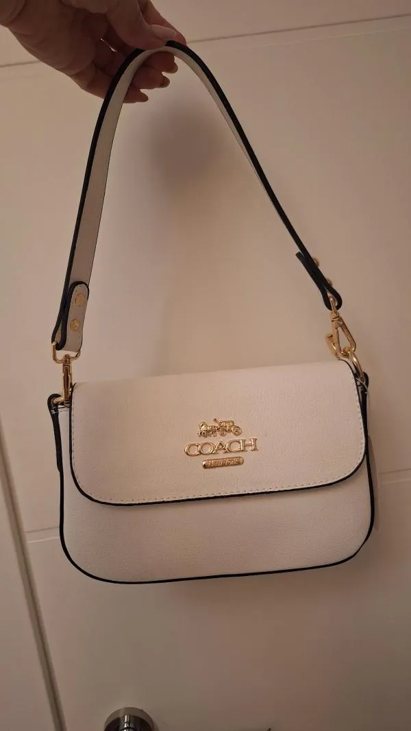 Geantă crossbody Coach | Alb, Piele ecologică - Image 3