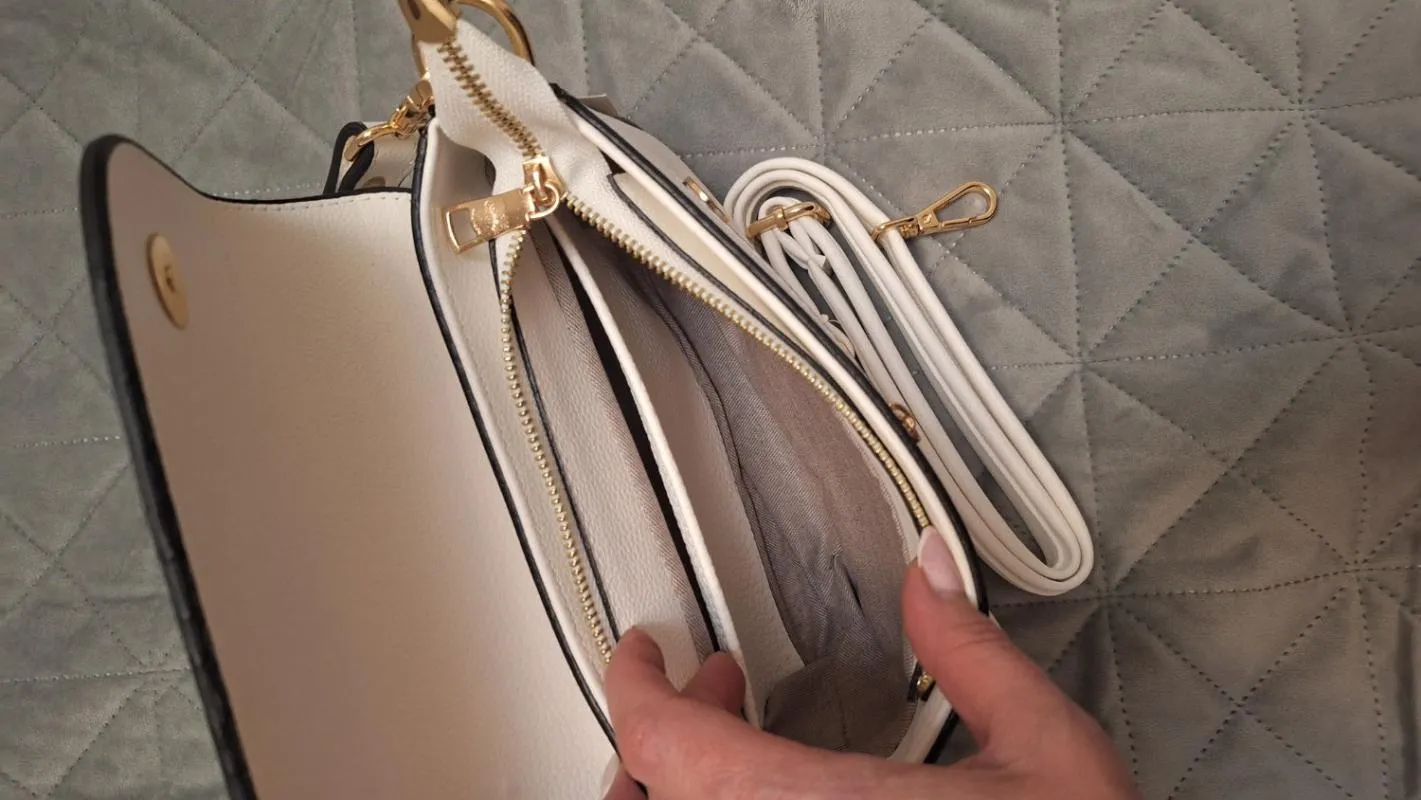 Geantă crossbody Coach | Alb, Piele ecologică - Image 5