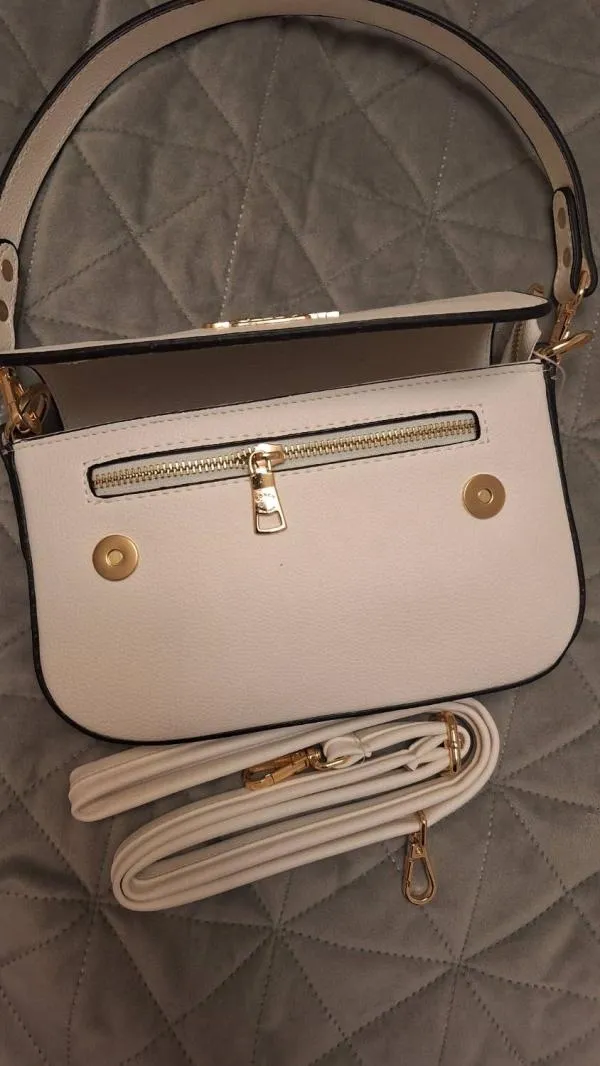 Geantă crossbody Coach | Alb, Piele ecologică - Image 7