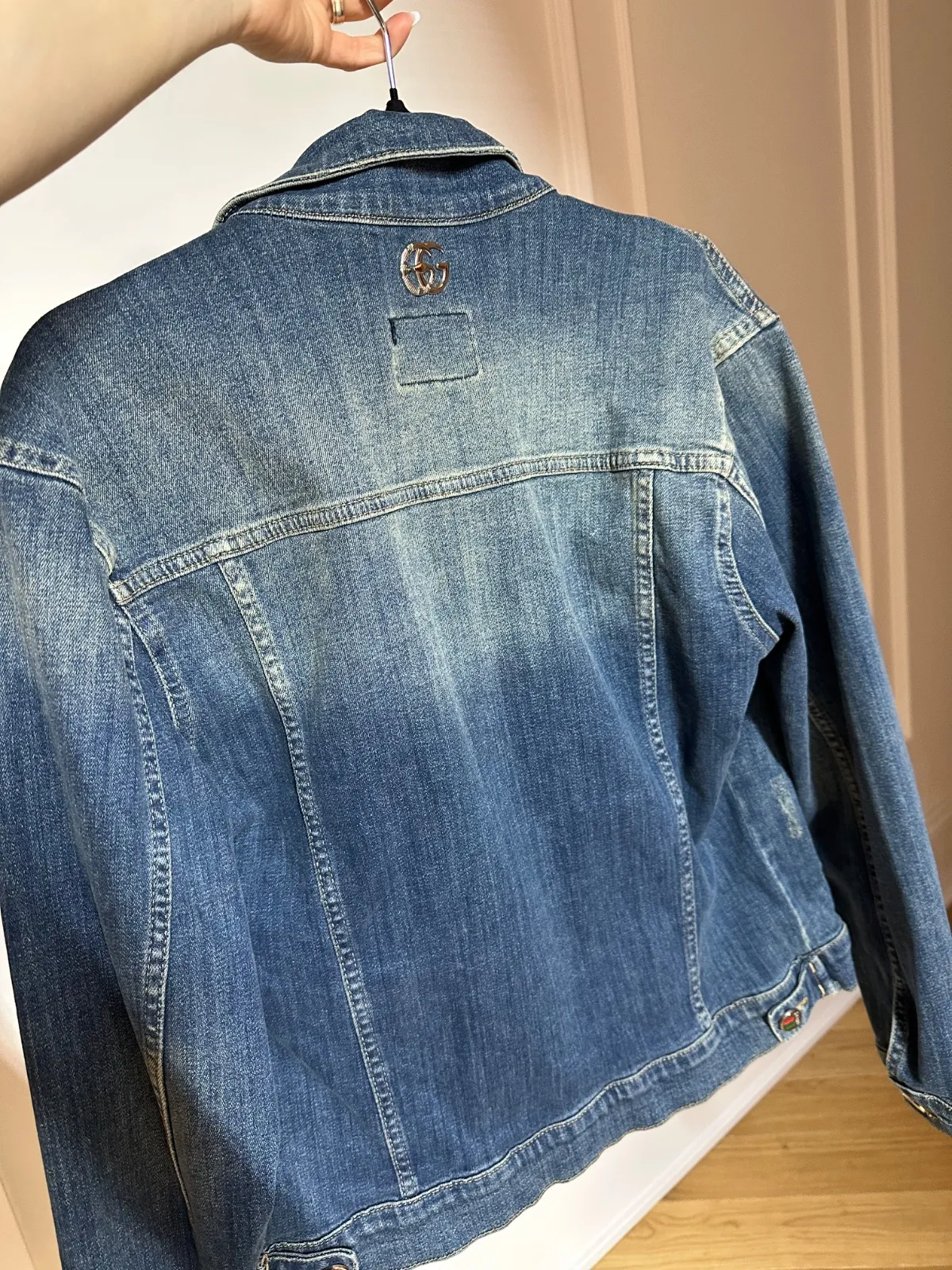 Geacă de blugi Gucci L | Albastru, Fără glugă, Denim - Image 3