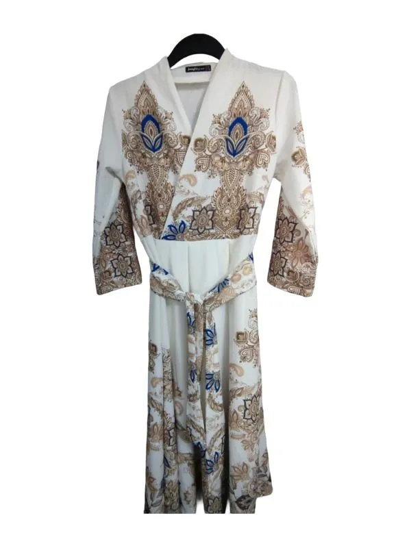 Rochie de ocazie Jennyfer L | Bej, Midi, Oriental & Paisley