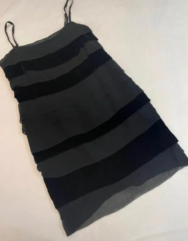 Rochie de seară Sand Copenhagen M | Negru, Mini, Bretele subțiri, Mătase - Image 2