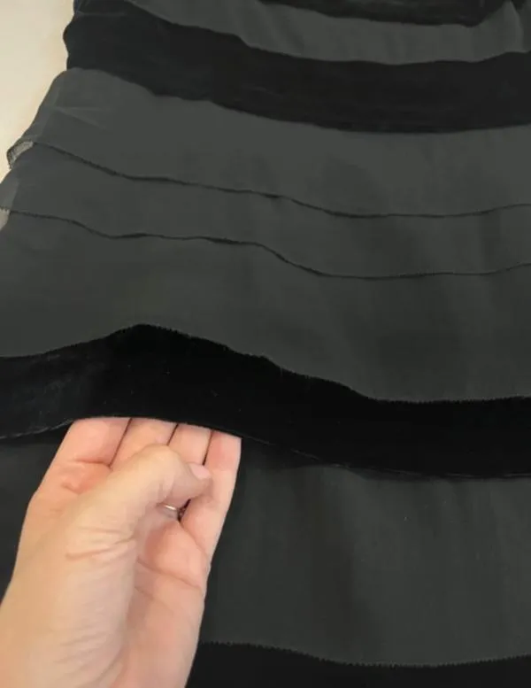 Rochie de seară Sand Copenhagen M | Negru, Mini, Bretele subțiri, Mătase - Image 3