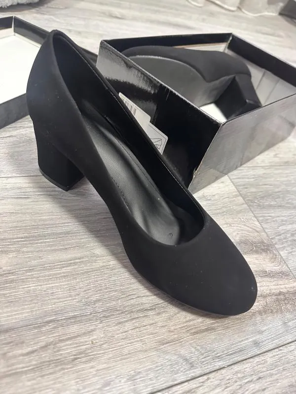 Pantofi cu toc mic Mei EU 38 | Negru - Image 3