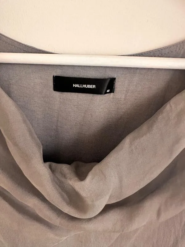 Rochie casual Hallhuber EU 40 | Gri, Midi, Fără mâneci, Mătase - Image 5