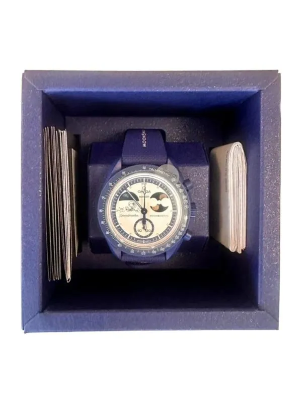 Ceas Swatch X Omega | Albastru