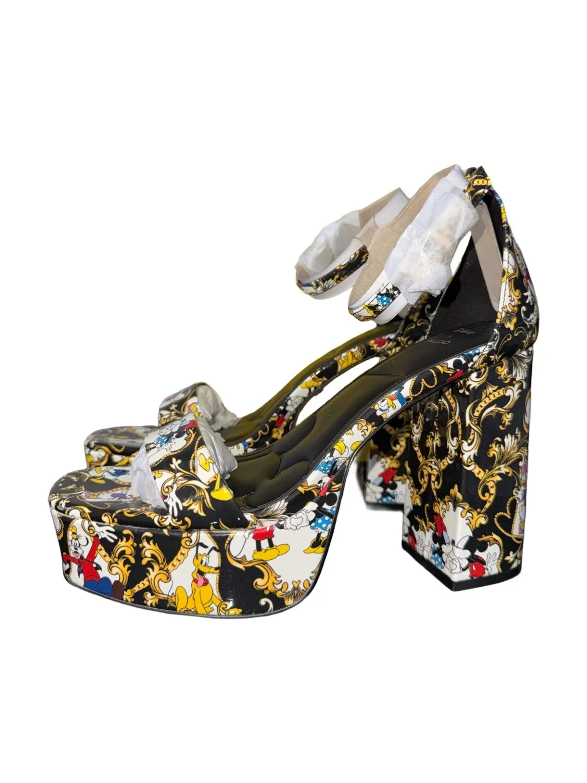 Sandale cu toc Aldo EU 38 | Multicolor