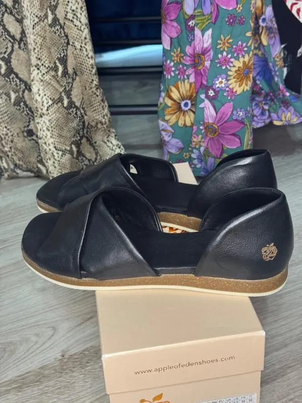 Espadrile Apple Of Eden EU 39 | Negru - Image 2