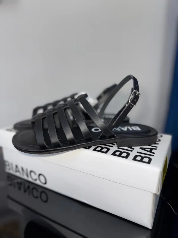 Sandale Bianco EU 37 | Negru - Image 7