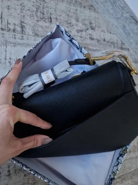 Geantă de mână Christian Dior | Negru, Piele naturală - Image 3
