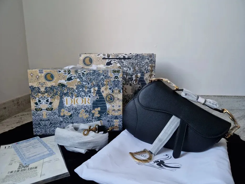 Geantă de mână Christian Dior | Negru, Piele naturală - Image 2