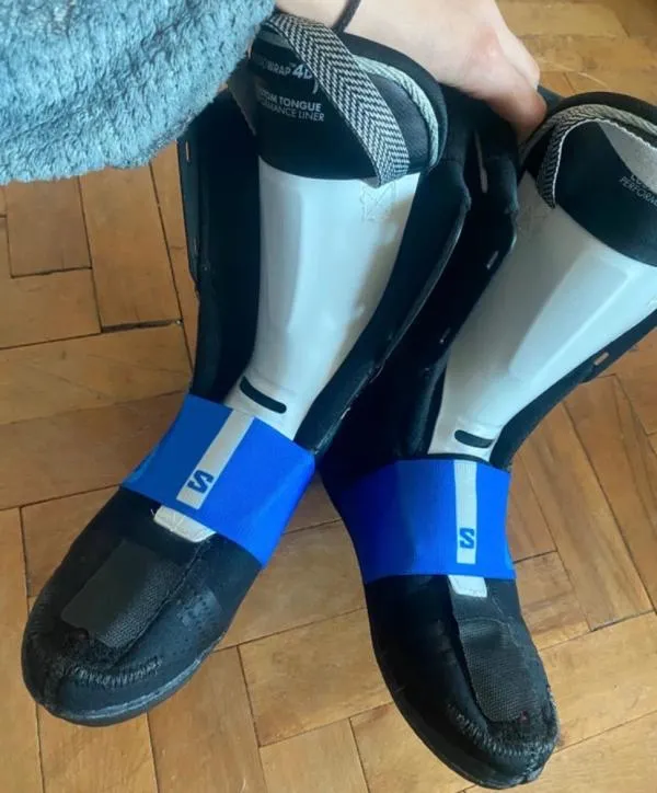 Ghete interioare clăpari schi slip-on Salomon EU 37.5 | Negru - Image 7