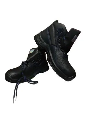 Bocanci AOB Safety EU 40 | Negru, Piele naturală