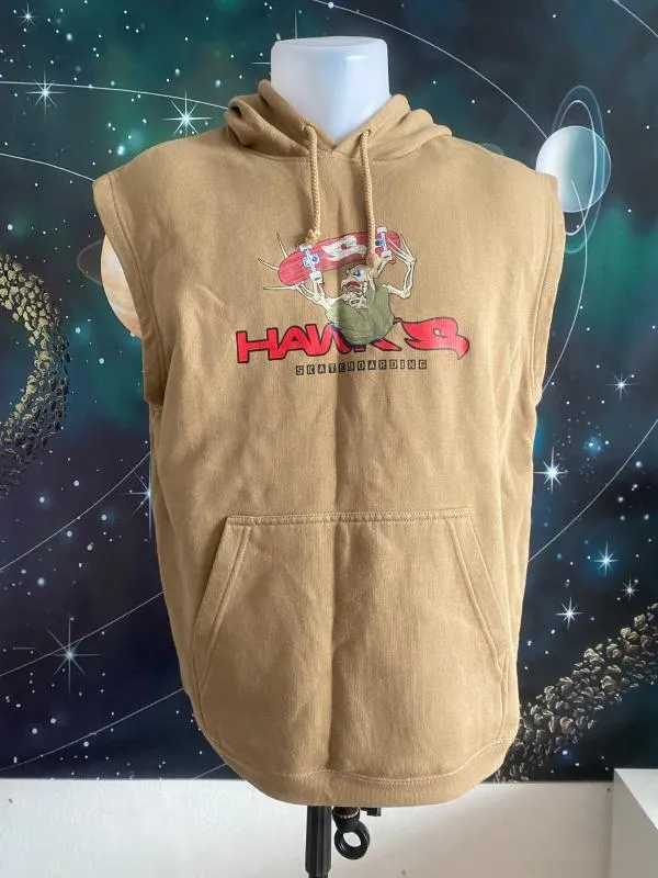 Hanorac sport Hawk L | Caramel, Logo - Image 2