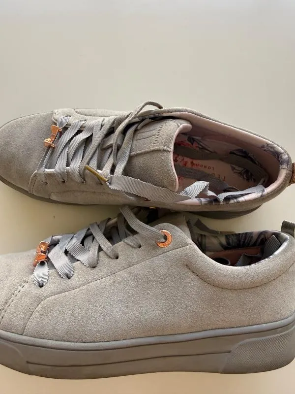 Sneakers Ted Baker EU 37 | Gri, Piele întoarsă Suede - Image 2