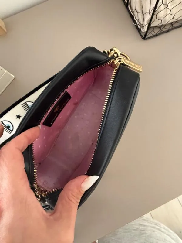 Geantă crossbody Chiara Ferragni | Negru, Monocrom, Piele ecologică - Image 5