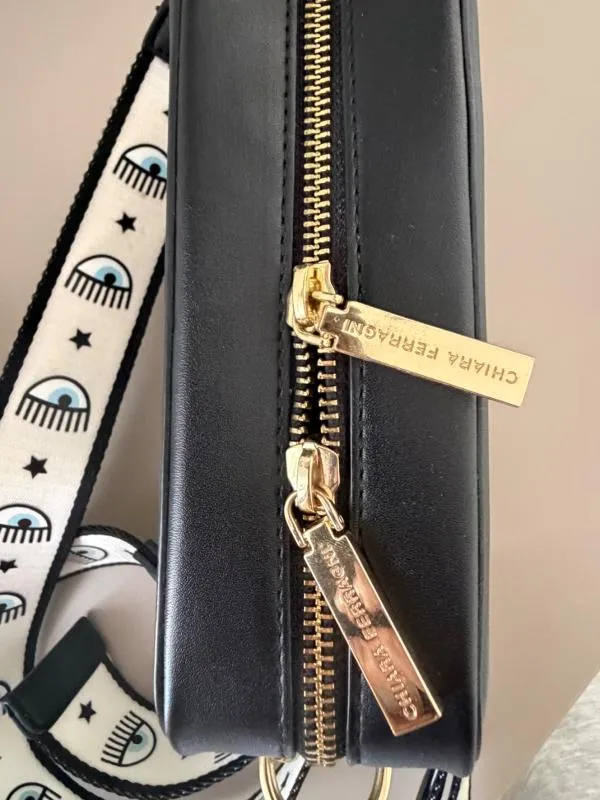 Geantă crossbody Chiara Ferragni | Negru, Monocrom, Piele ecologică - Image 6