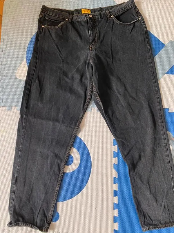 Blugi Buck's XXL | Negru, Lungi, Baggy fit, Clasici  Simpli - Image 2