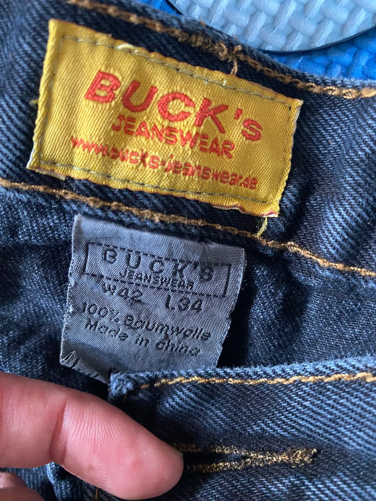 Blugi Buck's XXL | Negru, Lungi, Baggy fit, Clasici  Simpli - Image 6