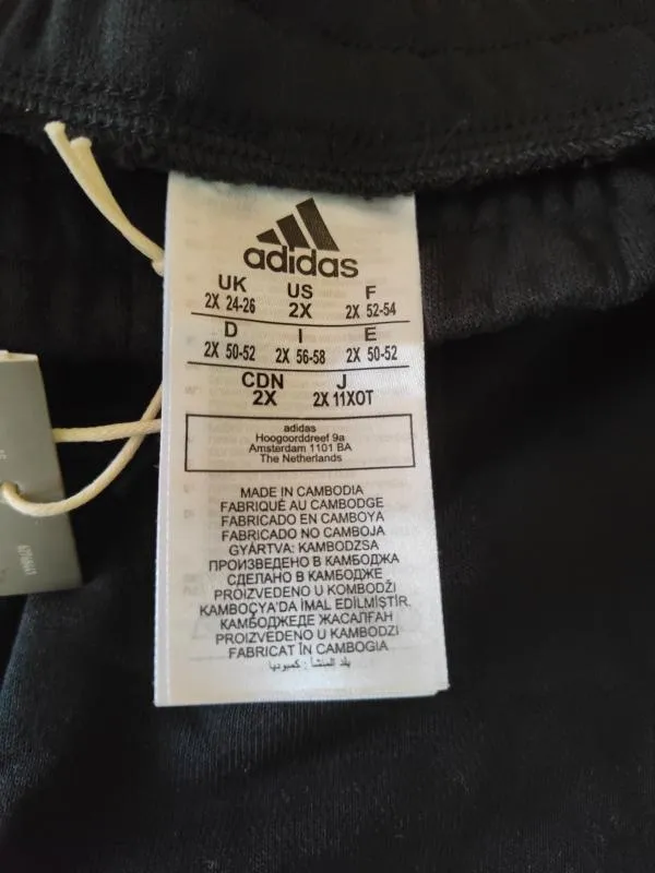 Șort sport adidas XXL | Negru - Image 3