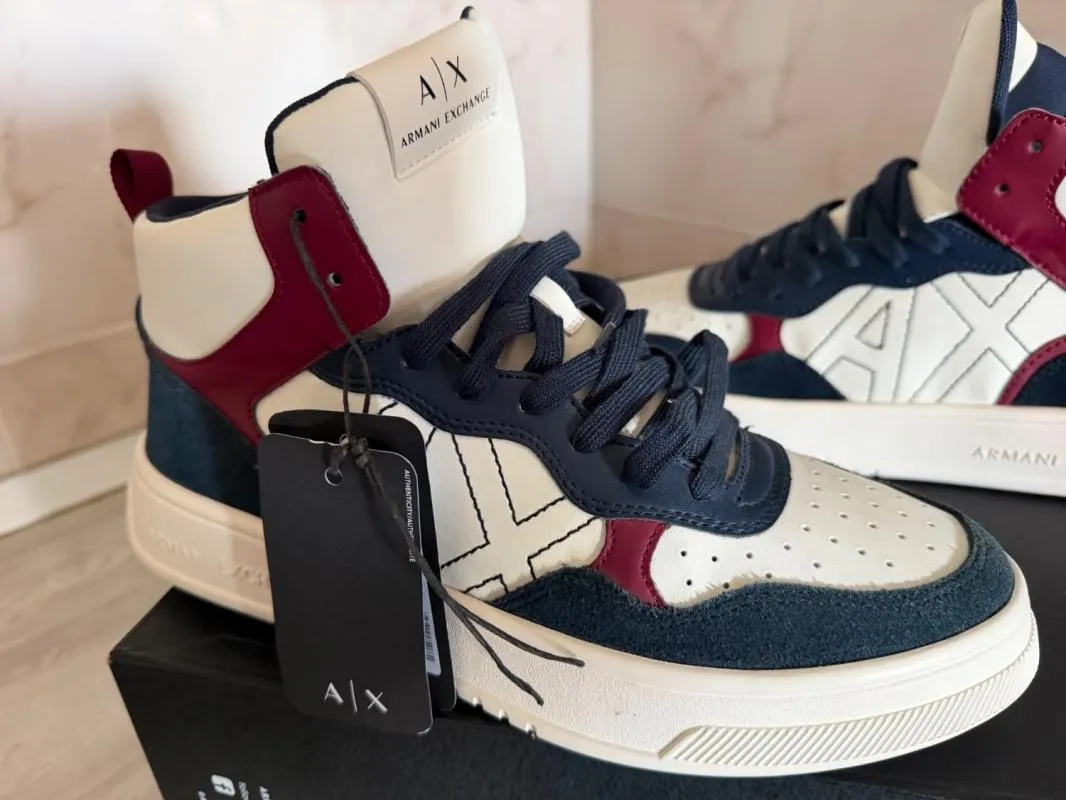 Sneakers Armani Exchange EU 41 | Alb - Image 9