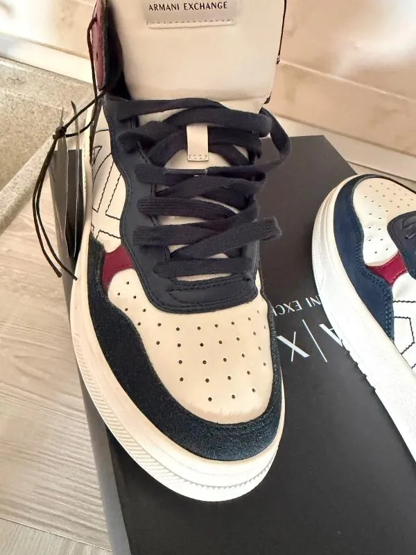 Sneakers Armani Exchange EU 41 | Alb - Image 3