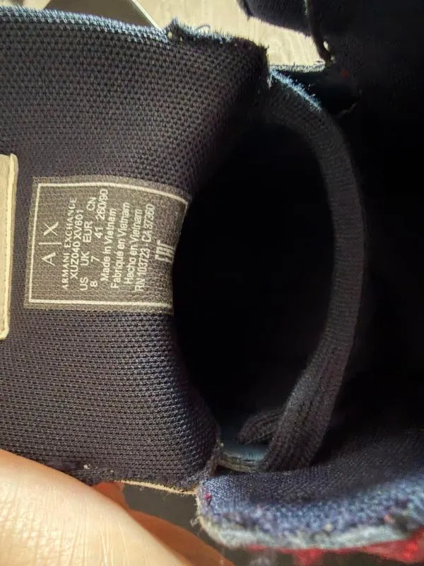 Sneakers Armani Exchange EU 41 | Alb - Image 5