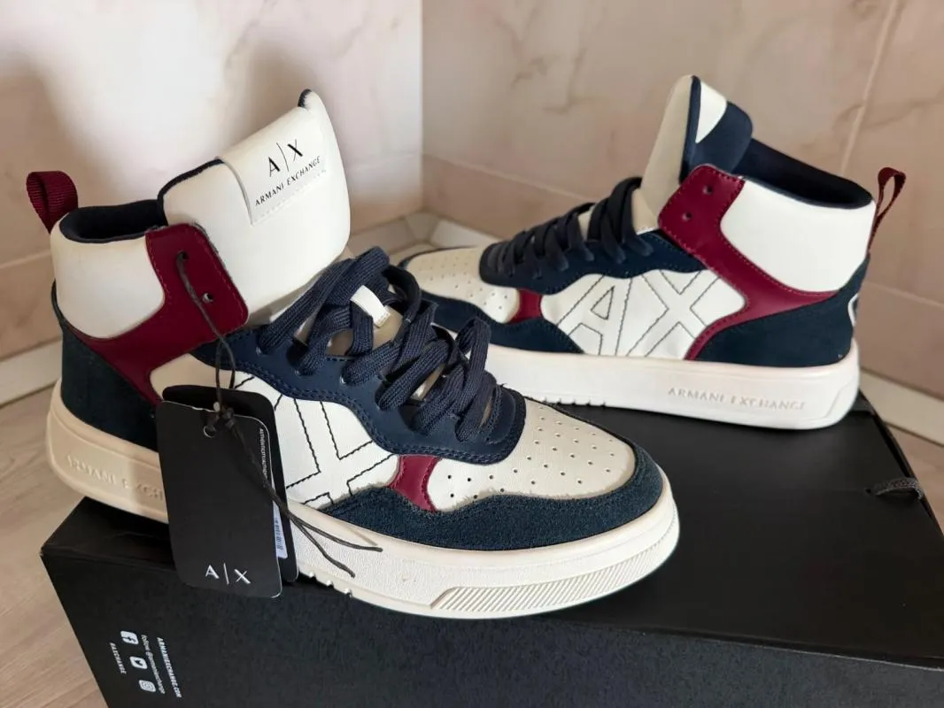 Sneakers Armani Exchange EU 41 | Alb - Image 6